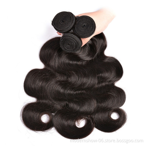 Brazilian Virgin Hair Body Wave 3 Bundles Deal 100 Unprocessed Full Cuticles Aligned Raw Virgin Human Hair Body Wave Extensions